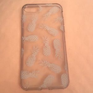 clear pineapple iphone 7 case